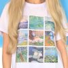 Claude Monet Oil Paitings Artworks Unisex T-shirt Aesthetic Shirt For Family Friend – Apparel, Mug, Home Decor – Perfect Gift For Everyone