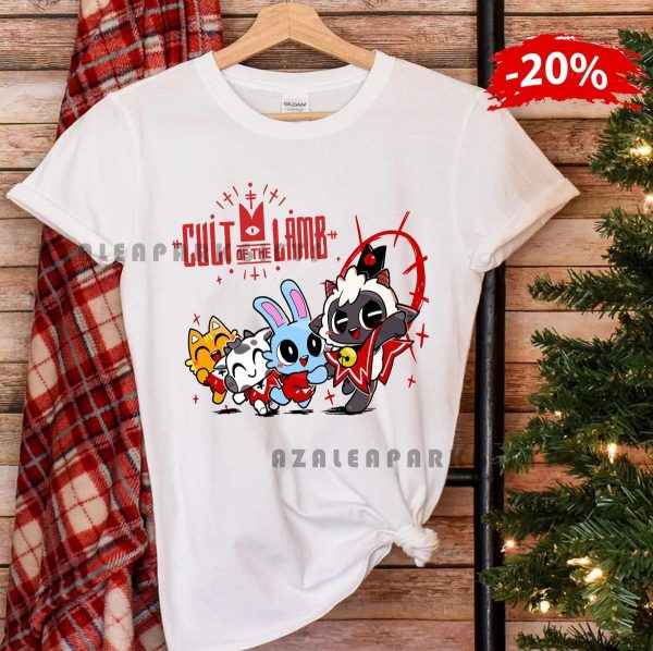 Cult Of The Lamb Video Game Characters Friends Tshirt Best Gifts – Apparel, Mug, Home Decor – Perfect Gift For Everyone