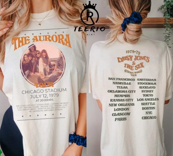 Daisy Jones & The Six The Aurora Tour 1978-79 Double Sided Shirt – Apparel, Mug, Home Decor – Perfect Gift For Everyone