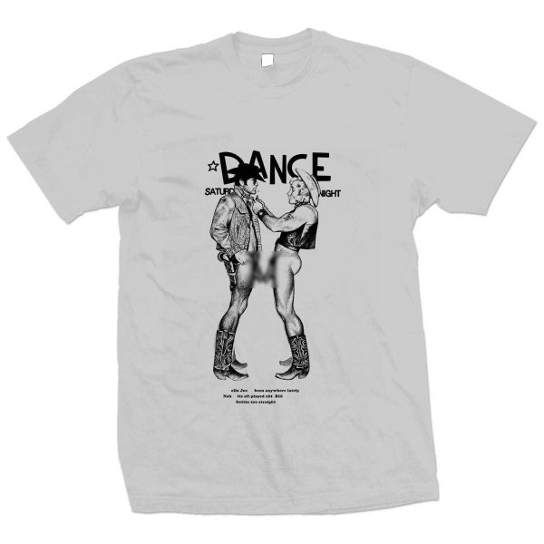 Dance Saturday Night Gay Cowboys White T-shirt Lgbtq Shirt – Apparel, Mug, Home Decor – Perfect Gift For Everyone