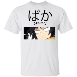 Demon Slayer Giyuu Baka Shirt Kimetsu No Yaiba Tee All Day Tee 1