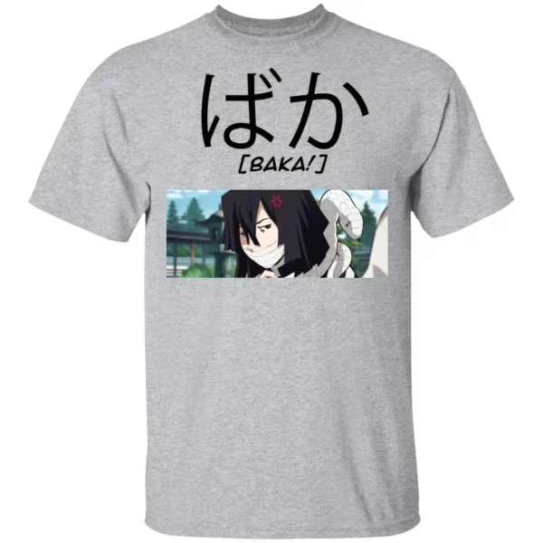 Demon Slayer Iguro Baka Shirt Kimetsu No Yaiba Tee  All Day Tee