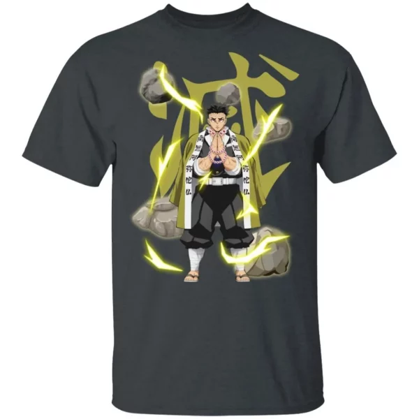 Demon Slayer Kisatsutai Gyomei Himejima Shirt Kimetsu No Yaiba Tee  All Day Tee