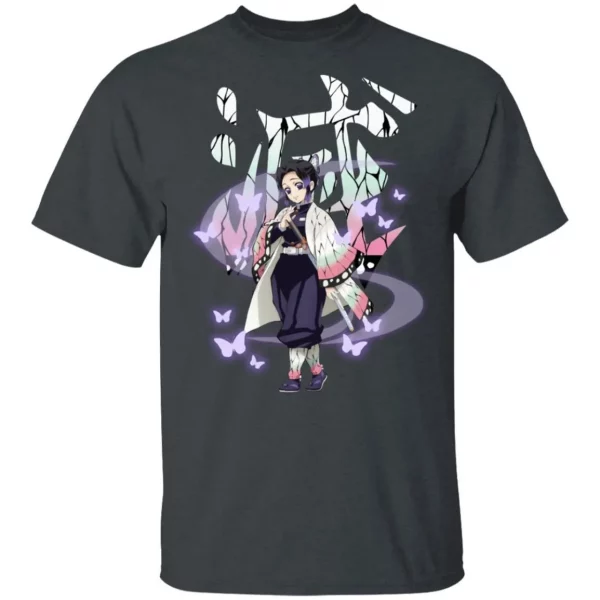 Demon Slayer Kisatsutai Shinobu Kocho Shirt Kimetsu No Yaiba Tee  All Day Tee