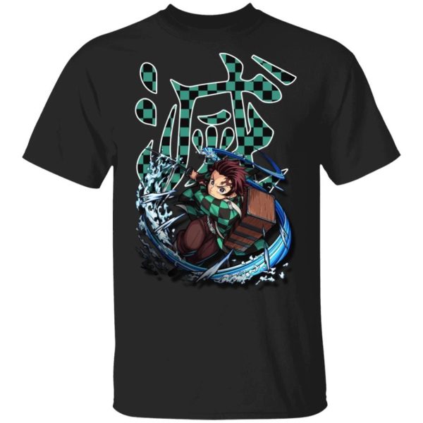 Demon Slayer Kisatsutai Tanjiro Shirt Kimetsu No Yaiba Tee  All Day Tee