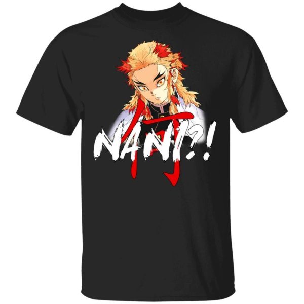 Demon Slayer Kyojuro Rengoku Nani Shirt Funny Kimetsu No Yaiba Character Tee  All Day Tee