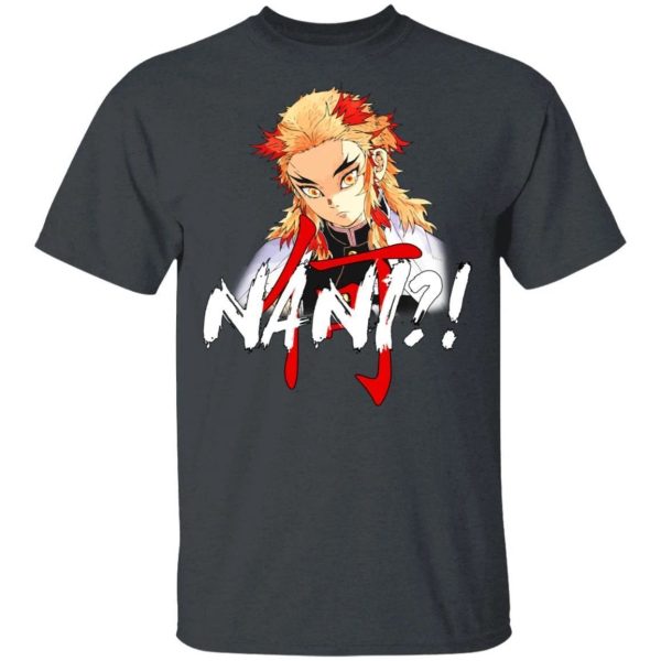 Demon Slayer Kyojuro Rengoku Nani Shirt Funny Kimetsu No Yaiba Character Tee  All Day Tee