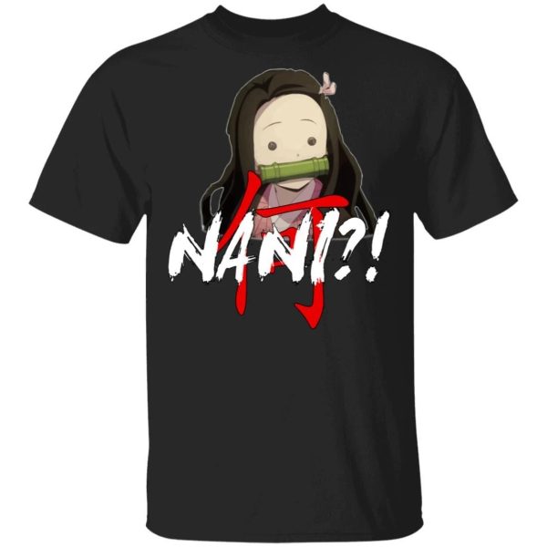 Demon Slayer Nezuko Nani Shirt Funny Kimetsu No Yaiba Character Tee  All Day Tee