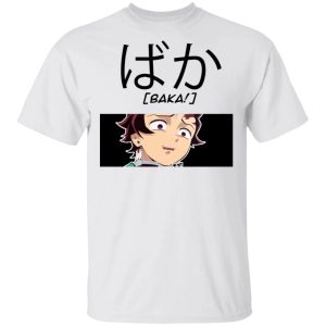 Demon Slayer Tanjiro Baka Shirt Kimetsu No Yaiba Tee All Day Tee 3