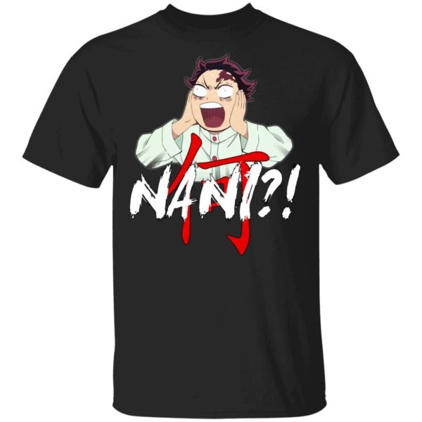 Demon Slayer Tanjiro Nani Shirt Funny Kimetsu No Yaiba Character Tee  All Day Tee