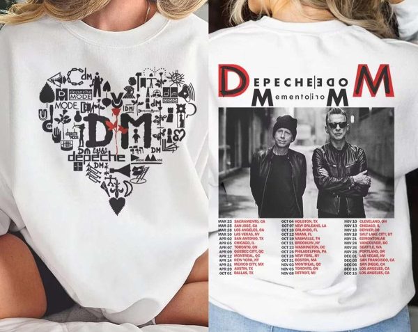 Depeche Mode Memento Mori World Tour T-shirt Best Gift For Fans – Apparel, Mug, Home Decor – Perfect Gift For Everyone