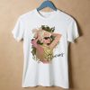 Disney Miley Cyrus Flowers Comic Unisex Style T-shirt – Apparel, Mug, Home Decor – Perfect Gift For Everyone