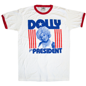 Dolly For President Ringer – Apparel, Mug, Home Decor – Perfect Gift For Everyone