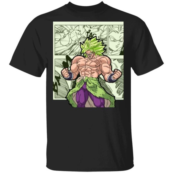 Dragon Ball Broly Shirt Anime Character Mix Manga Style Tee  All Day Tee