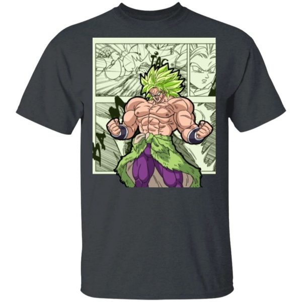 Dragon Ball Broly Shirt Anime Character Mix Manga Style Tee  All Day Tee