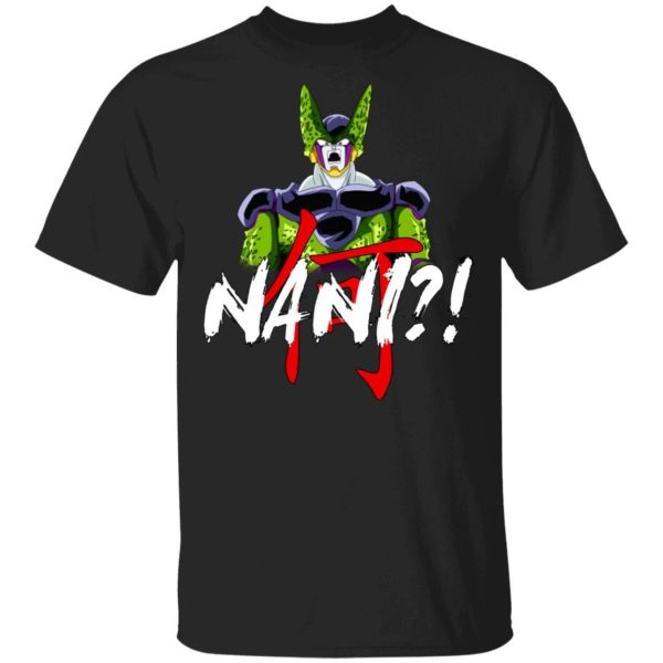 Dragon Ball Cell Nani Shirt Funny Anime Character Tee  All Day Tee