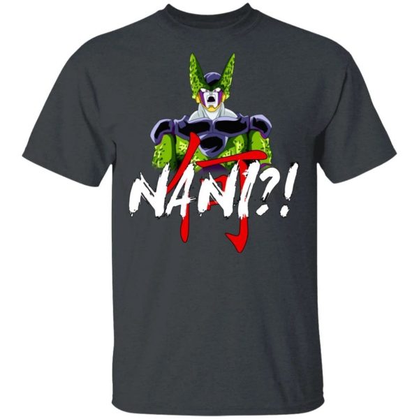 Dragon Ball Cell Nani Shirt Funny Anime Character Tee  All Day Tee