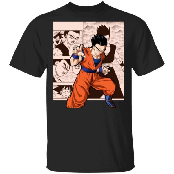 Dragon Ball Gohan Shirt Anime Character Mix Manga Style Tee  All Day Tee