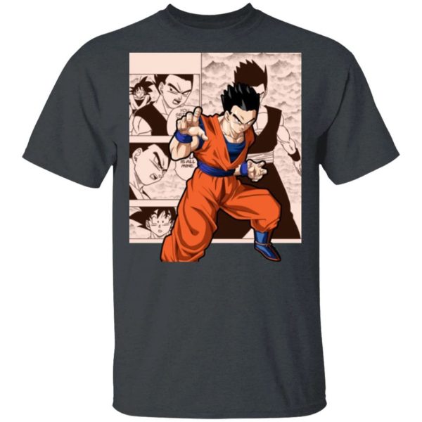 Dragon Ball Gohan Shirt Anime Character Mix Manga Style Tee  All Day Tee