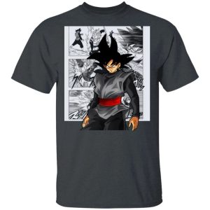 Dragon Ball Goku Black Shirt Anime Character Mix Manga Style Tee All Day Tee 4