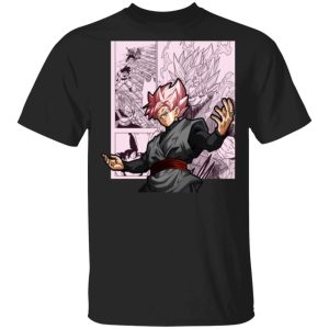 Dragon Ball Goku Rose Shirt Anime Character Mix Manga Style Tee All Day Tee 3