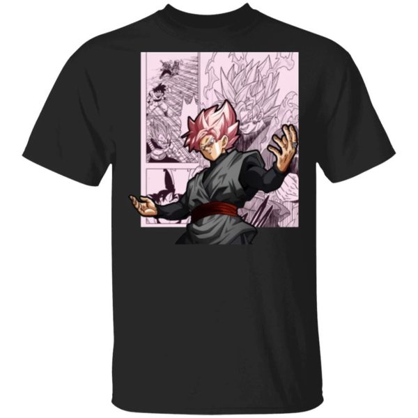 Dragon Ball Goku Rose Shirt Anime Character Mix Manga Style Tee  All Day Tee