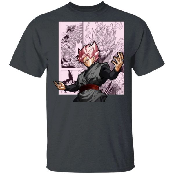 Dragon Ball Goku Rose Shirt Anime Character Mix Manga Style Tee  All Day Tee