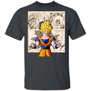 Dragon Ball Goku Super Saiyan Shirt Anime Character Mix Manga Style Tee All Day Tee 1 Dragon Ball Goku Super Saiyan Shirt Anime Character Mix Manga Style Tee All Day Tee 2