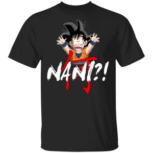 Dragon Ball Goten Nani Shirt Funny Anime Character Tee  All Day Tee Dragon Ball Goten Nani Shirt Funny Anime Character Tee  All Day Tee