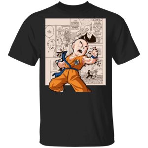Dragon Ball Kirilyn Shirt Anime Character Mix Manga Style Tee All Day Tee 1