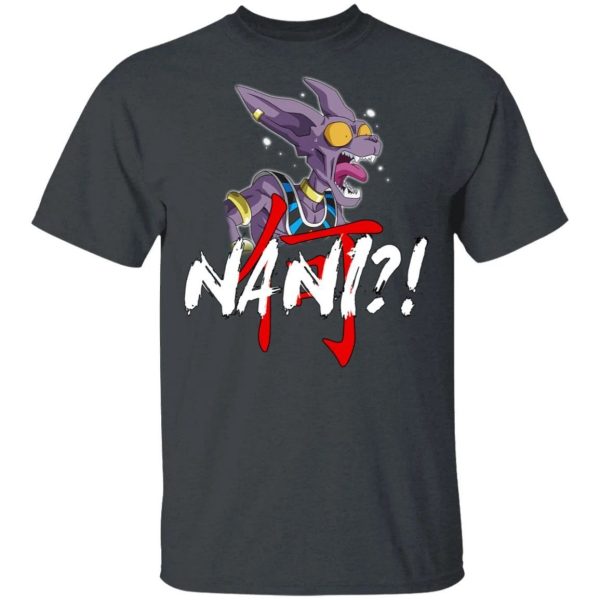 Dragon Ball Lord Beerus Nani Shirt Funny Anime Character Tee  All Day Tee