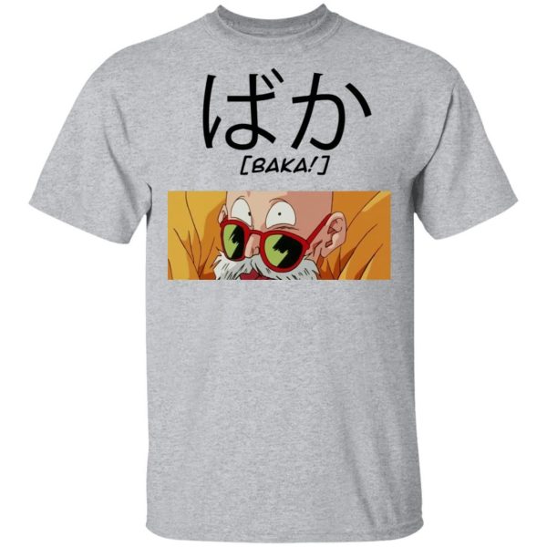 Dragon Ball Master Roshi Baka Shirt Funny Character Tee  All Day Tee