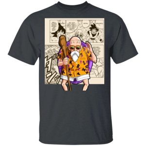 Dragon Ball Master Roshi Shirt Anime Character Mix Manga Style Tee  All Day Tee Dragon Ball Master Roshi Shirt Anime Character Mix Manga Style Tee  All Day Tee