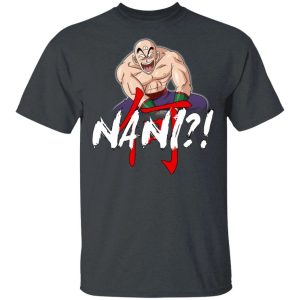 Dragon Ball Tenshinhan Nani Shirt Funny Anime Character Tee All Day Tee 1 Dragon Ball Tenshinhan Nani Shirt Funny Anime Character Tee All Day Tee 2
