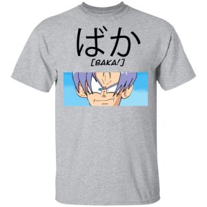 Dragon Ball Trunks Baka Shirt Funny Character Tee All Day Tee 4