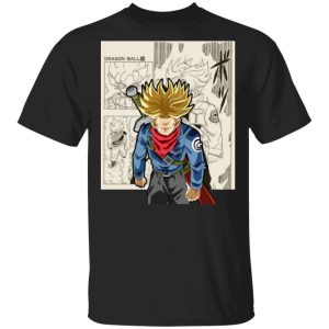 Dragon Ball Trunks Super Saiyan Shirt Anime Character Mix Manga Style Tee  All Day Tee Dragon Ball Trunks Super Saiyan Shirt Anime Character Mix Manga Style Tee  All Day Tee
