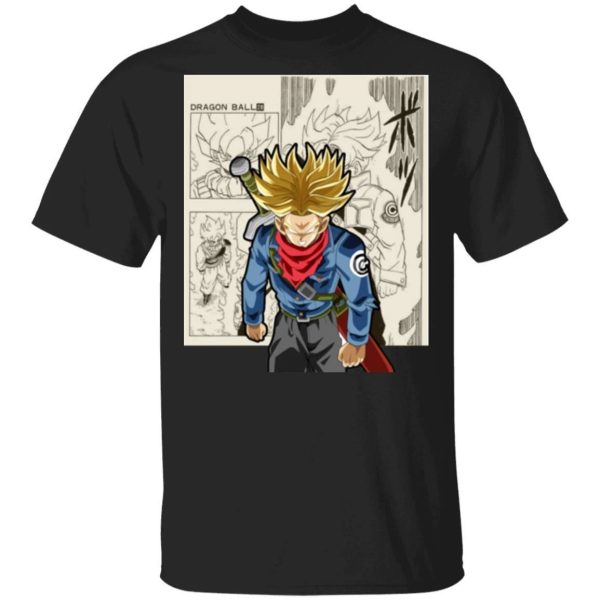 Dragon Ball Trunks Super Saiyan Shirt Anime Character Mix Manga Style Tee  All Day Tee