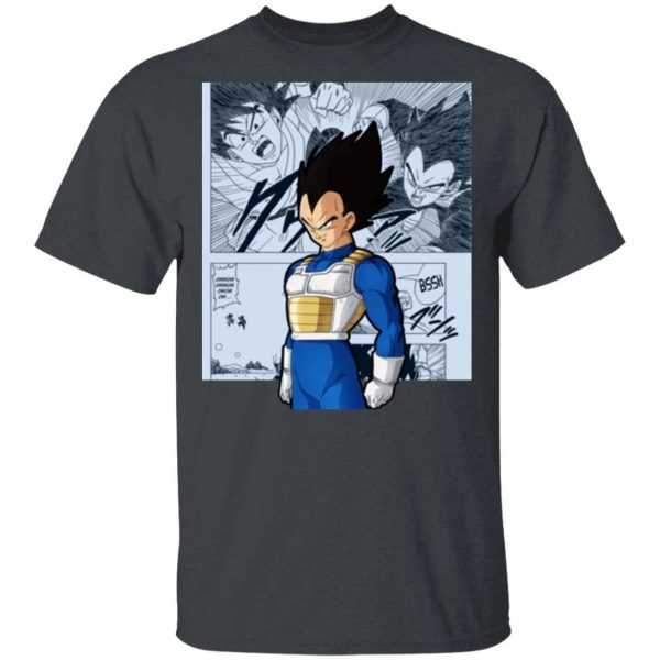 Dragon Ball Vegeta Shirt Anime Character Mix Manga Style Tee  All Day Tee