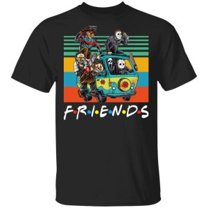 Halloween Friends Characters Horror Shirt Halloween Friends Characters Horror Shirt