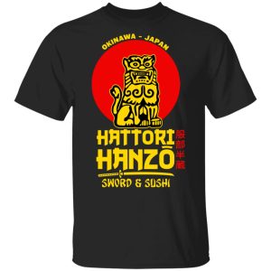 Hattori Hanzo Sword amp Sushi Okinawa Japan T Shirts Hoodies Sweater 1