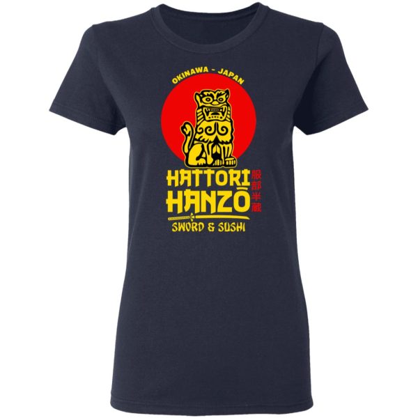 Hattori Hanzo Sword &amp Sushi Okinawa Japan T-Shirts, Hoodies, Sweater