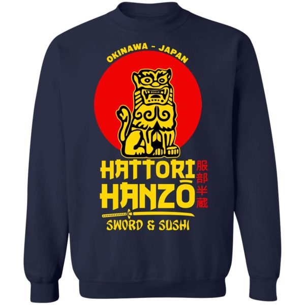 Hattori Hanzo Sword &amp Sushi Okinawa Japan T-Shirts, Hoodies, Sweater