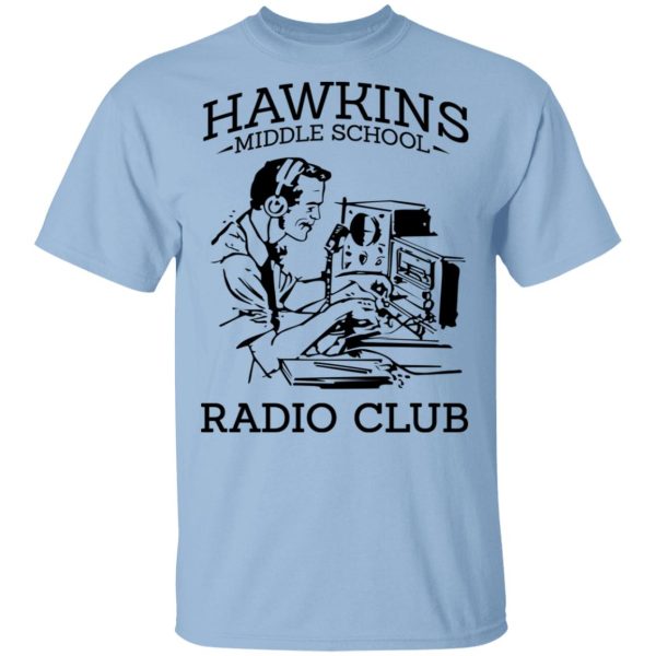 Hawkins Middle School Radio Club T-Shirts, Hoodies, Sweater