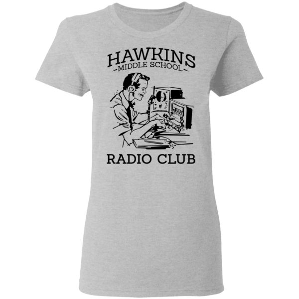 Hawkins Middle School Radio Club T-Shirts, Hoodies, Sweater