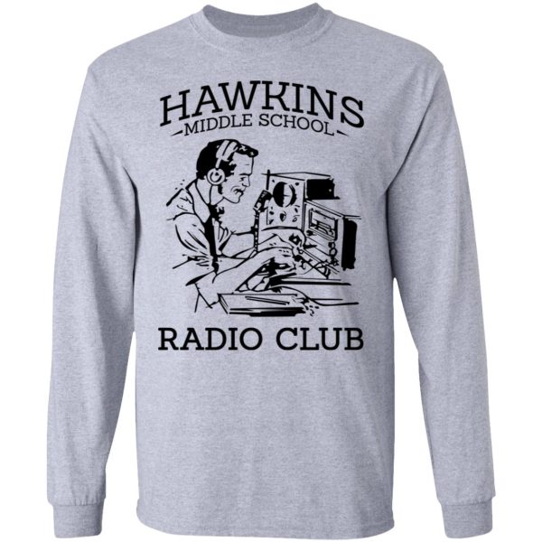 Hawkins Middle School Radio Club T-Shirts, Hoodies, Sweater