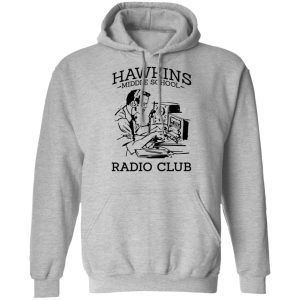 Hawkins Middle School Radio Club T-Shirts, Hoodies, Sweater 7 Hawkins Middle School Radio Club T Shirts Hoodies Sweater 5