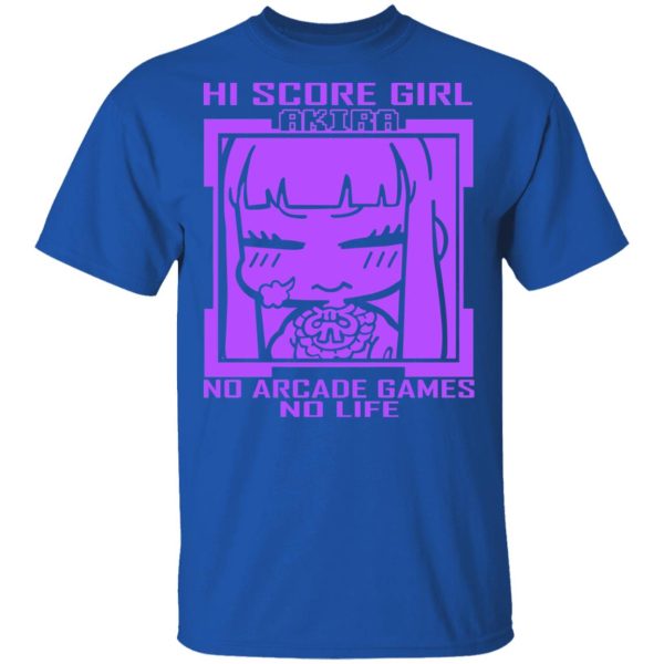 Hi Score Girl Oono Akira No Arcade Games No Life T-Shirts, Hoodies, Sweater
