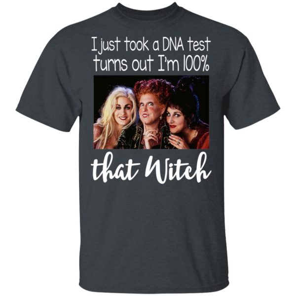 Hocus Pocus I Just Took A DNA Test Turns Out I’m 100 That Witch Shirt