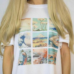 Hokusai Artwork Japanese Style T-shirt Best Gifts – Apparel, Mug, Home Decor – Perfect Gift For Everyone