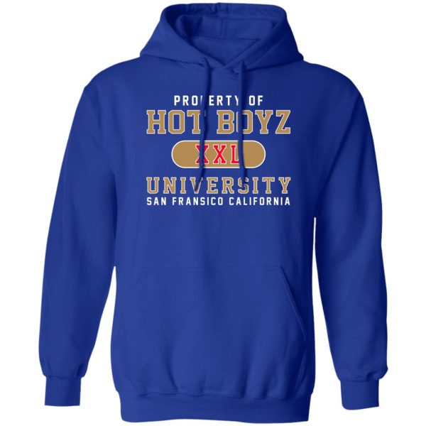 Hot Boyz U Property Of Hot Boyz Xxl University San Fransico T-Shirts, Hoodies, Sweater